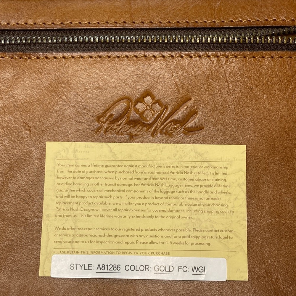 Patricia Nash Leather Clutch - Picture 10 of 13